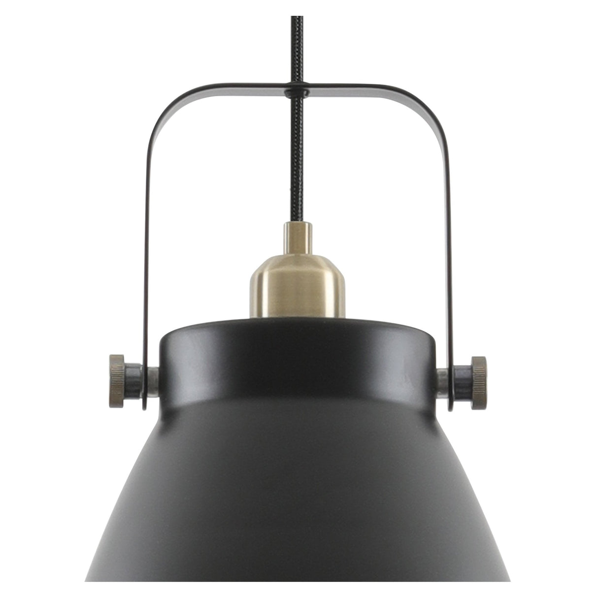 Elegant Dual-Tone Pendant Light with Adjustable Drop