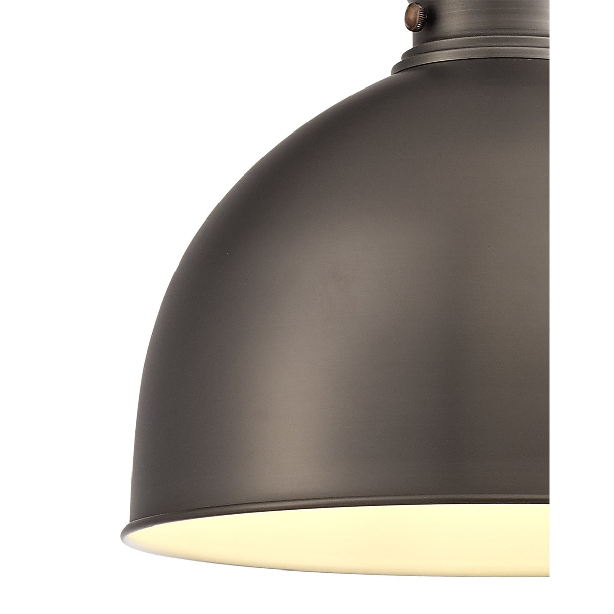 Vintage Industrial Pendant Lamp - Antique Silver & Copper Finish, E27 Fitting