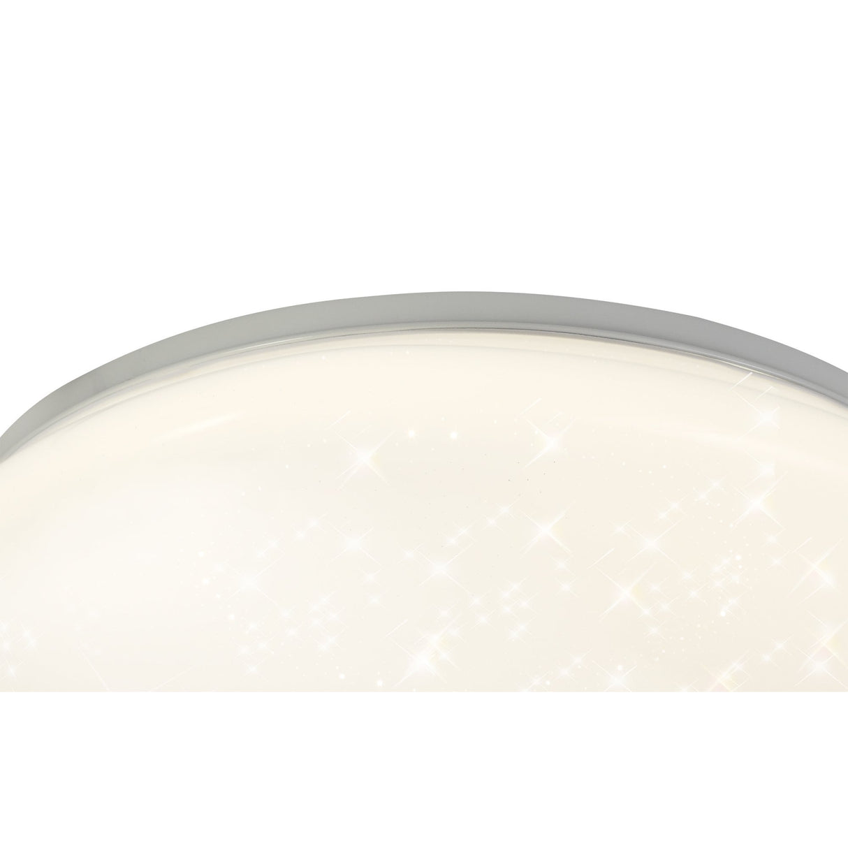 Modern White Acrylic LED Ceiling Light, 24W, 4000K, 1614lm, IP44, 3-Year Warranty