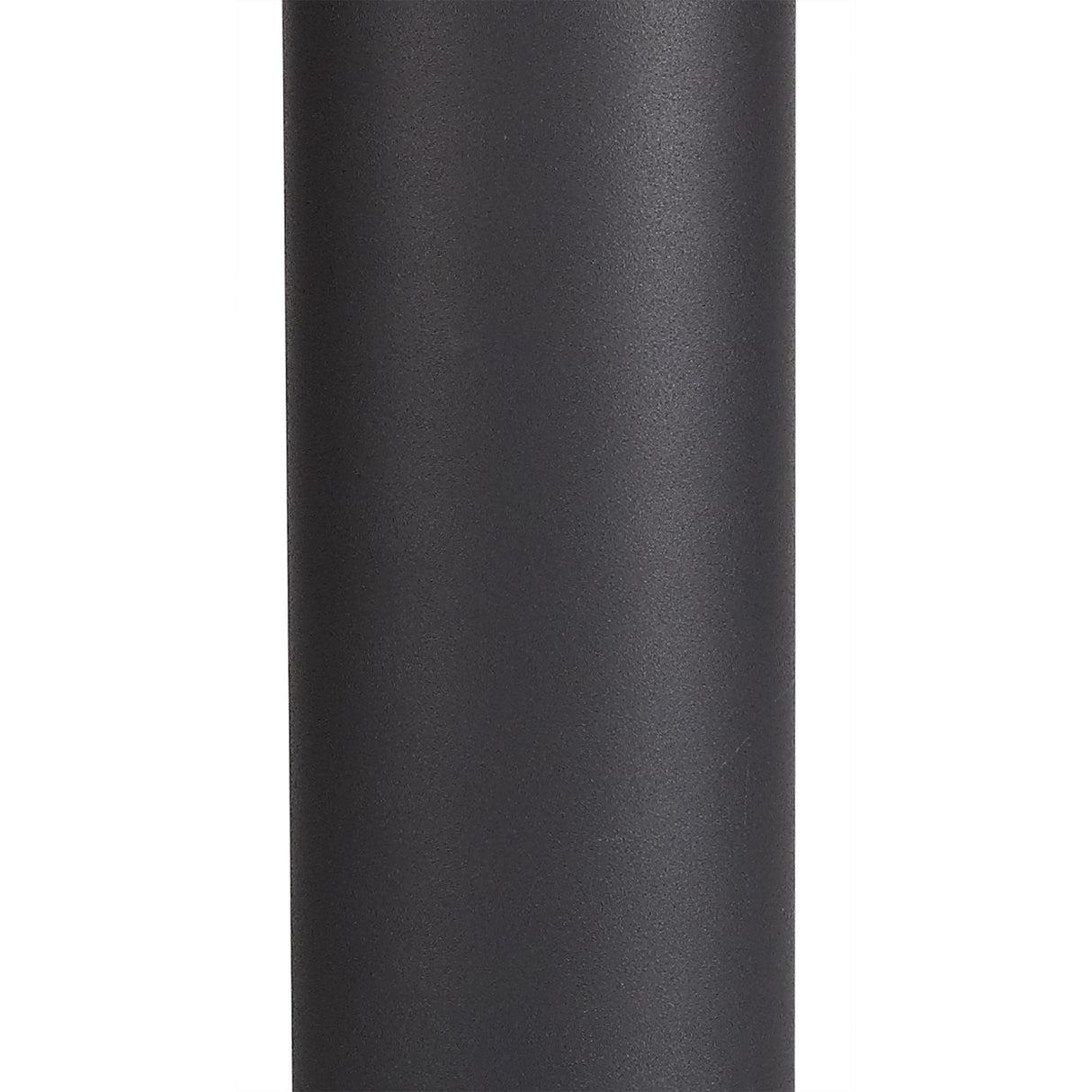 Modern Outdoor Post Lamp - 45cm, E27, IP54, Anthracite/Clear, 2-Year Warranty