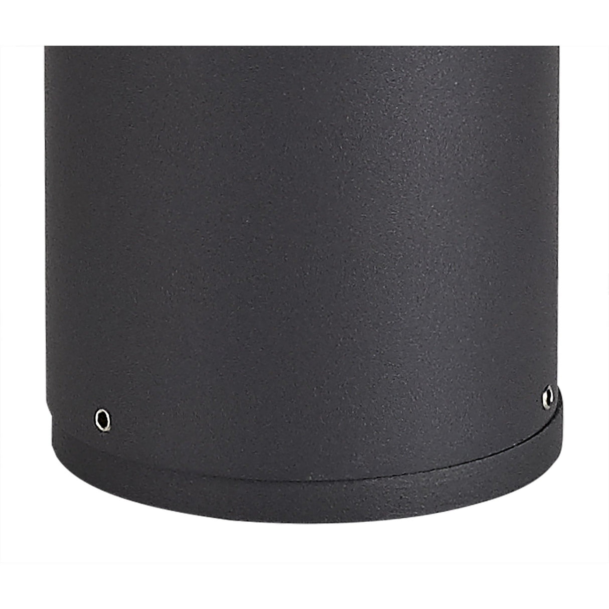 Opal Glow Anthracite Outdoor Post Lamp - 45cm, E27, IP54, 2-Year Warranty