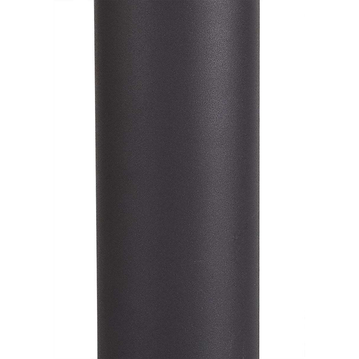 Elegant 45cm Anthracite Outdoor Post Lamp with Smoked Glass Shade and 2-Year Warranty