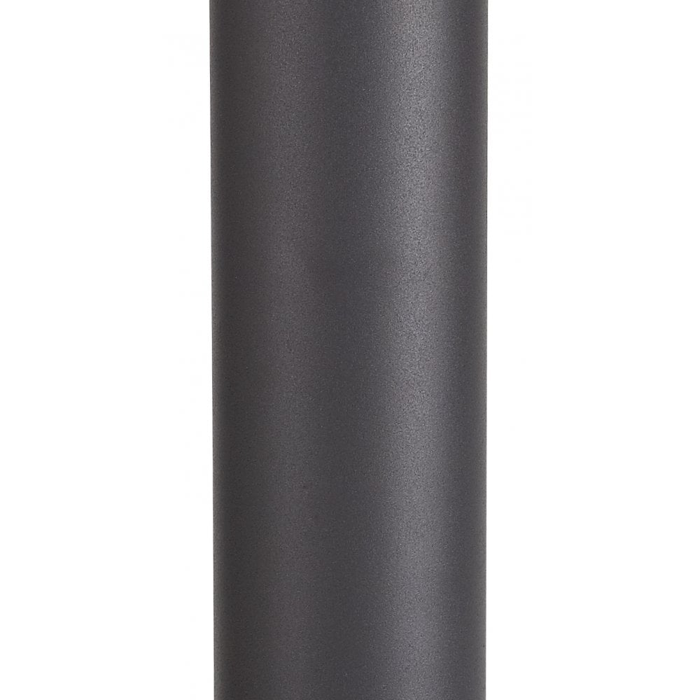 65cm Outdoor Post Light with Clear Shade, E27 Socket, Anthracite Finish, 2-Year Warranty
