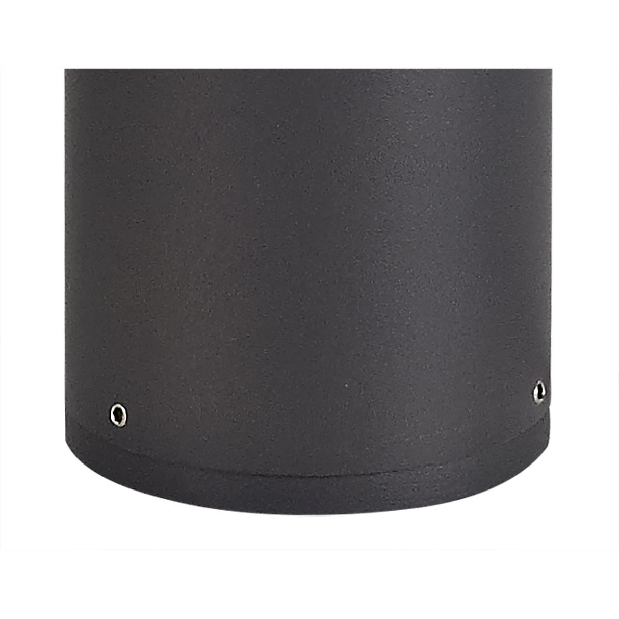 65cm Outdoor Post Light with Clear Shade, E27 Socket, Anthracite Finish, 2-Year Warranty