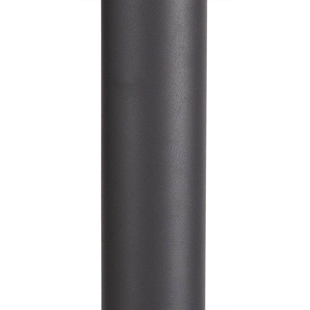 Anthracite 65cm Outdoor Post Light, Smoked Shade, E27 IP54, 2-Year Warranty