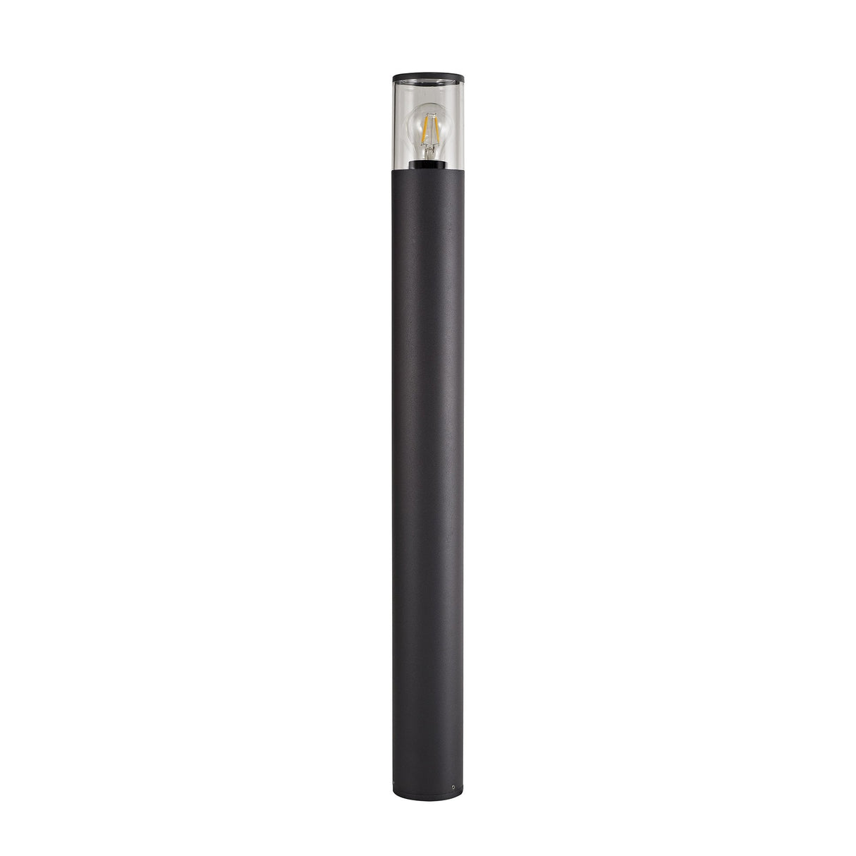 90cm Outdoor Post Light, E27, IP54, Anthracite & Clear, 2-Year Warranty