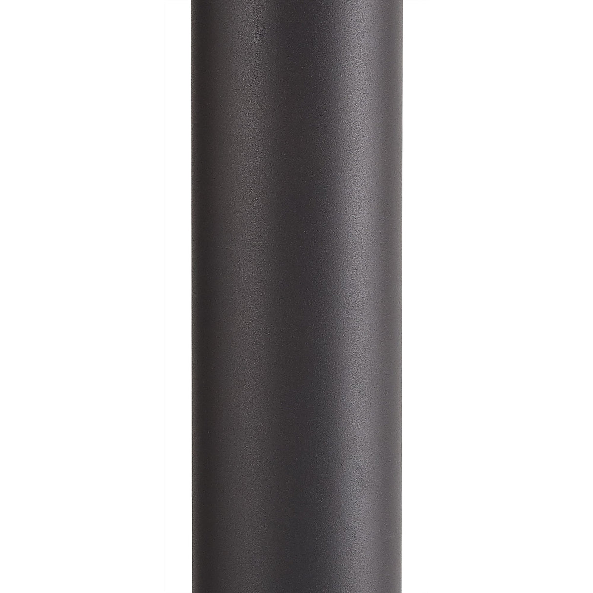 Outdoor Modern Anthracite Post Lamp, 90cm, Smoked Glass, E27 Socket, IP54 Rating