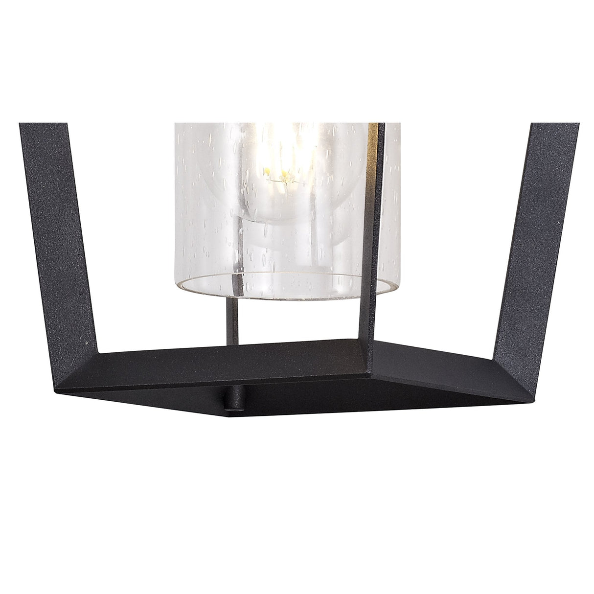 Anthracite Outdoor Wall Lamp with Clear Raindrop Glass, 1 x E27, IP54 Rating, 2-Year Warranty