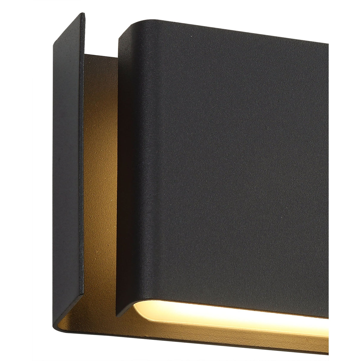 Sleek Anthracite LED Wall Light, 2 x 6W, 3000K, IP54, Warm White Illumination, 3-Year Warranty