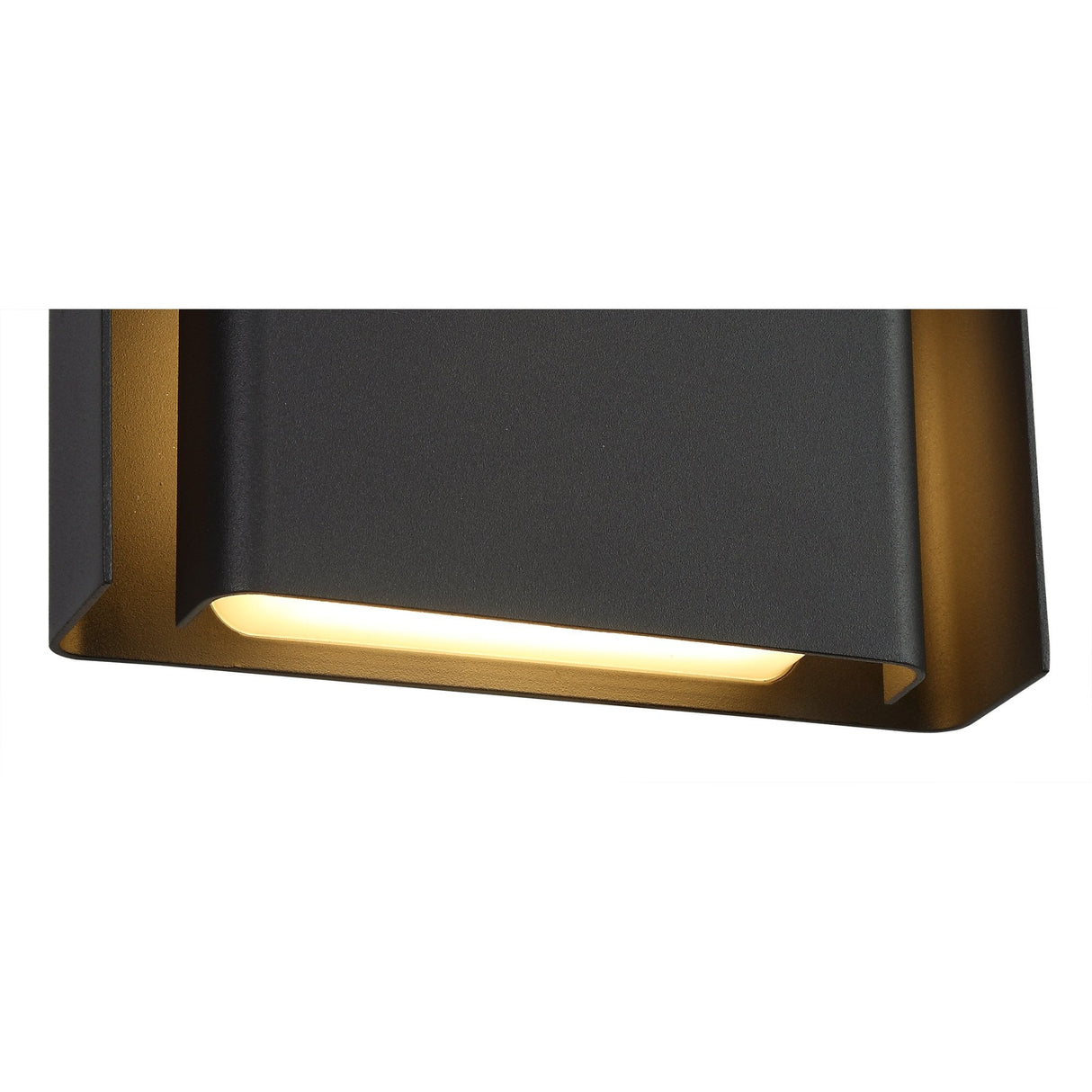 Sleek Anthracite LED Wall Light, 2 x 6W, 3000K, IP54, Warm White Illumination, 3-Year Warranty