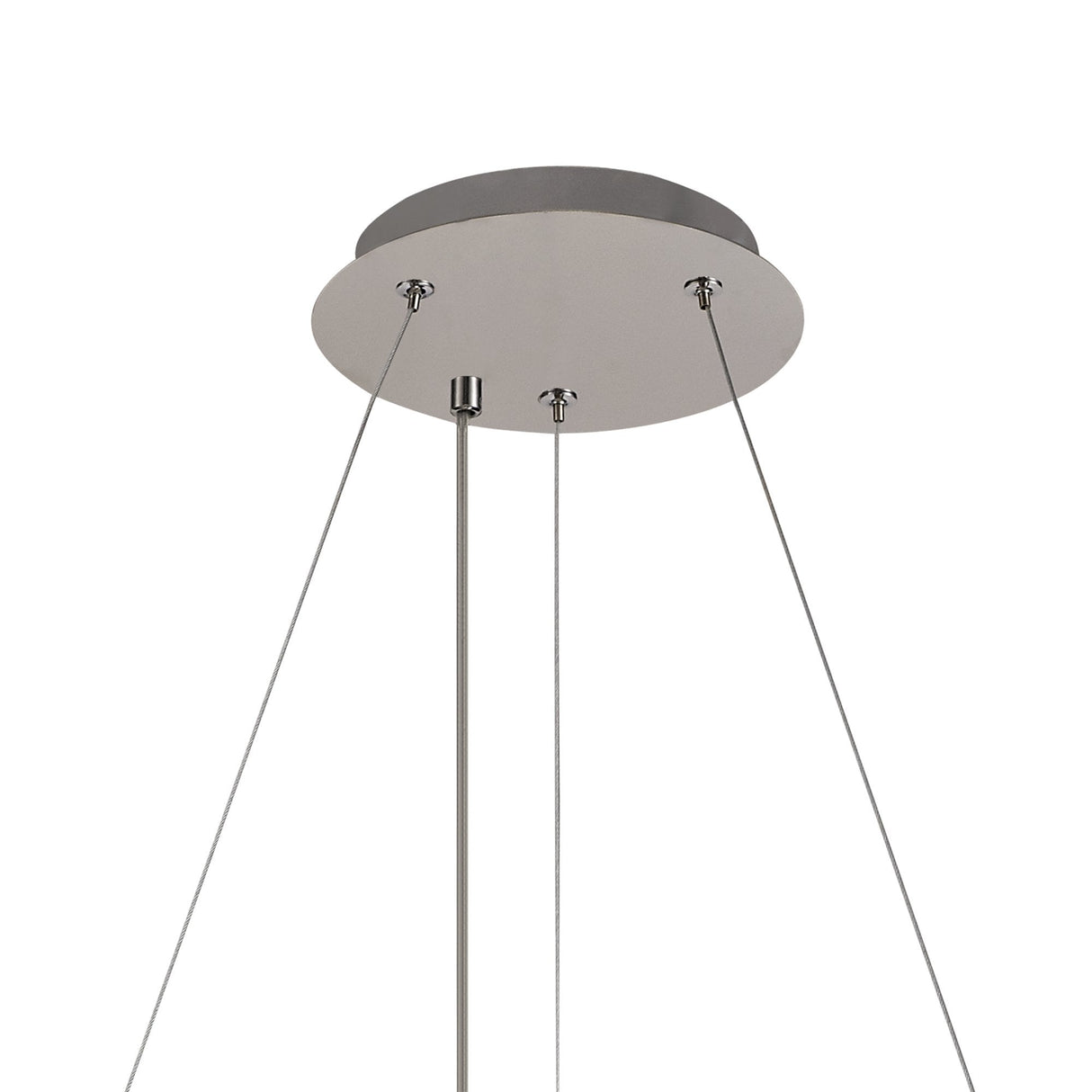 Elegant 60cm Crystal Chandelier, 8 Light, Polished Chrome Finish