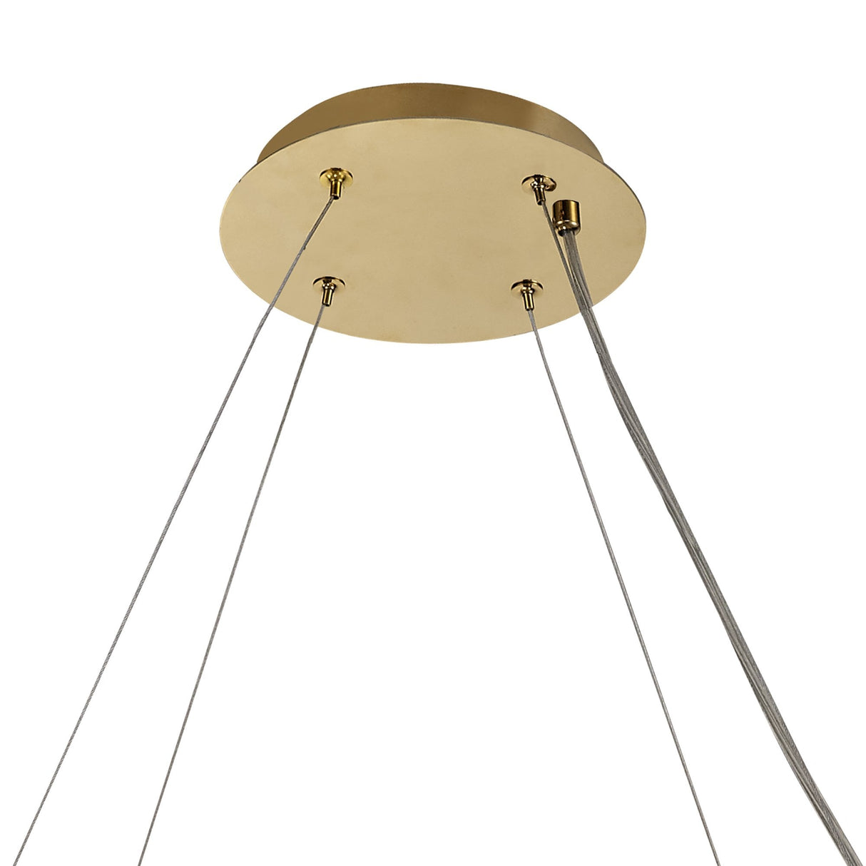 Luxurious 80cm Gold and Crystal Round Chandelier with 12 E14 Lights