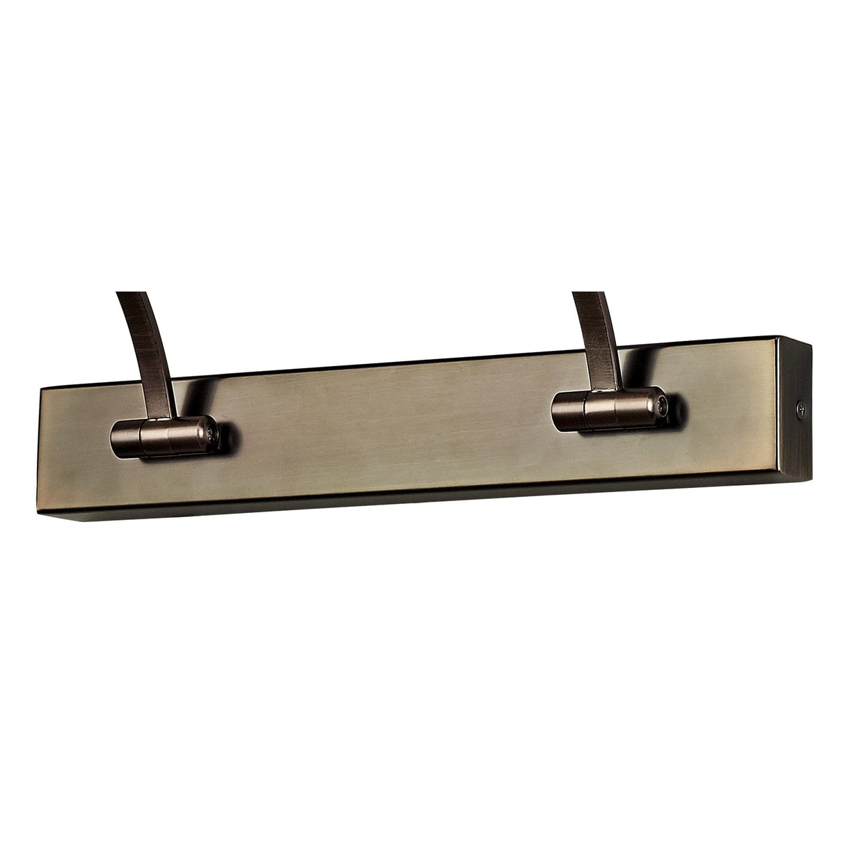 Elegant Twin Arm Bronze LED Picture Light, 95cm