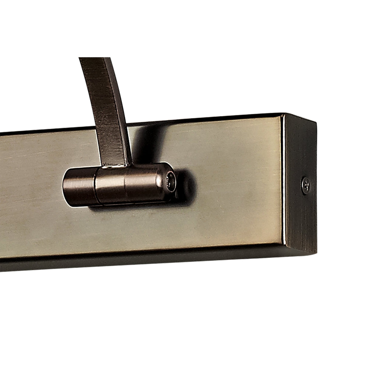 Elegant Twin Arm Bronze LED Picture Light, 95cm