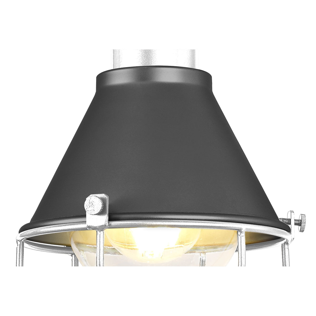 Modern Outdoor Wall Light, 1 E27 LED Bulb Compatible, IP65, Anthracite & Matte White Finish, 2-Year Warranty