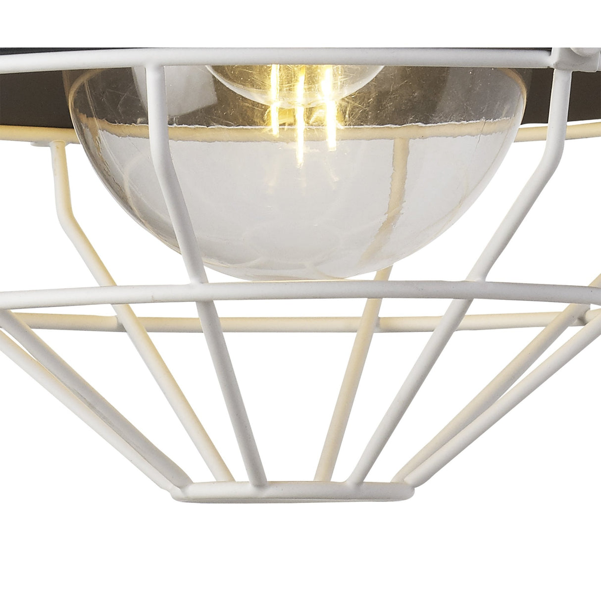Outdoor Wall Light, E27, IP65, Anthracite/Matt White Finish, 2-Year Warranty