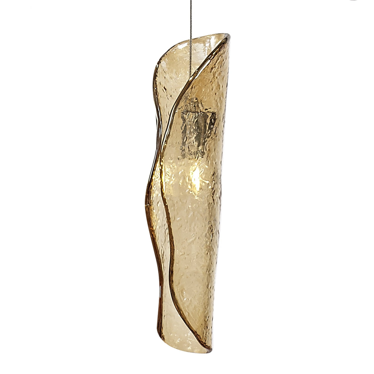 Stellar Cascade Pendant, 21-Light, Polished Chrome with Gradient Glass Spheres