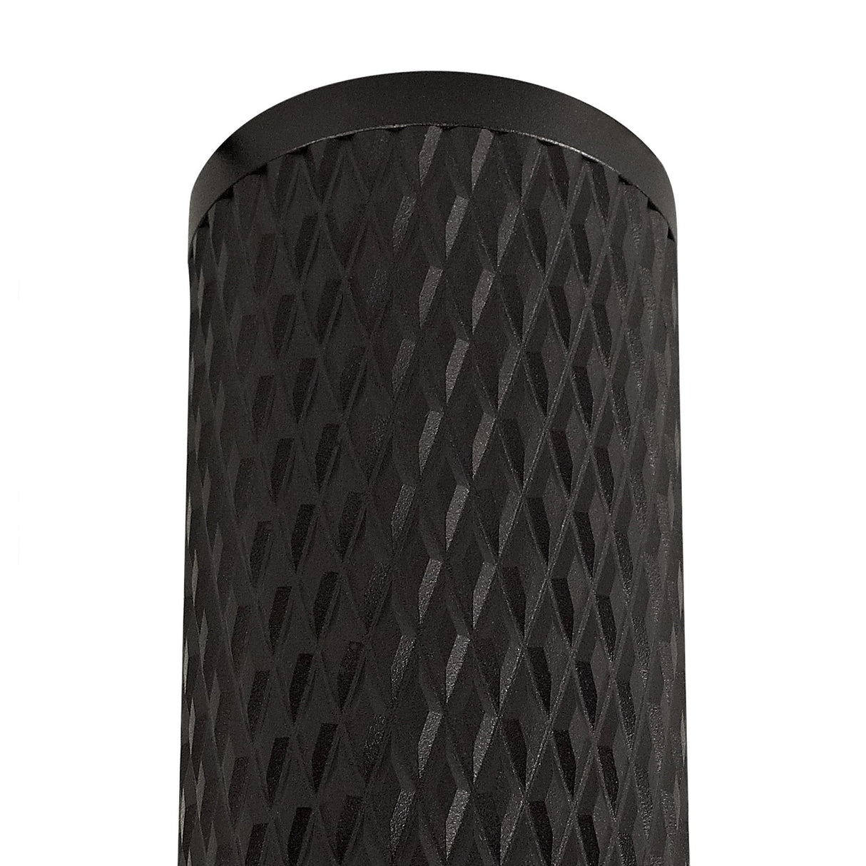 Sleek 20cm Ceiling Spotlight in Sand Black Finish, Compatible with GU10 Bulb