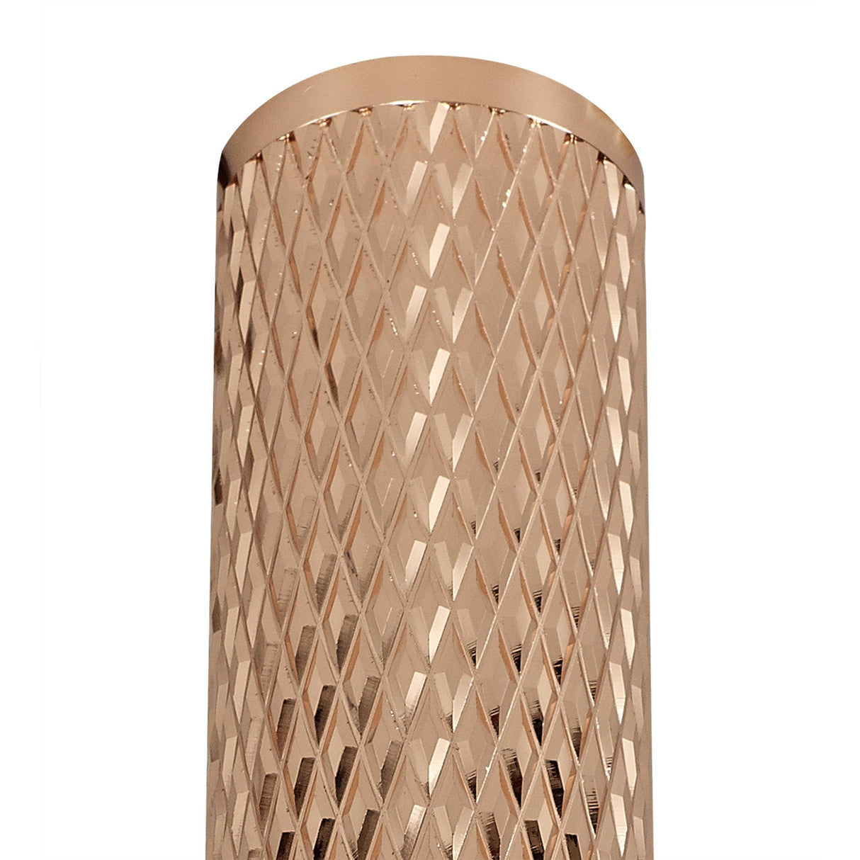 30cm Rose Gold Ceiling Spotlight Fixture, 1 x GU10 Socket