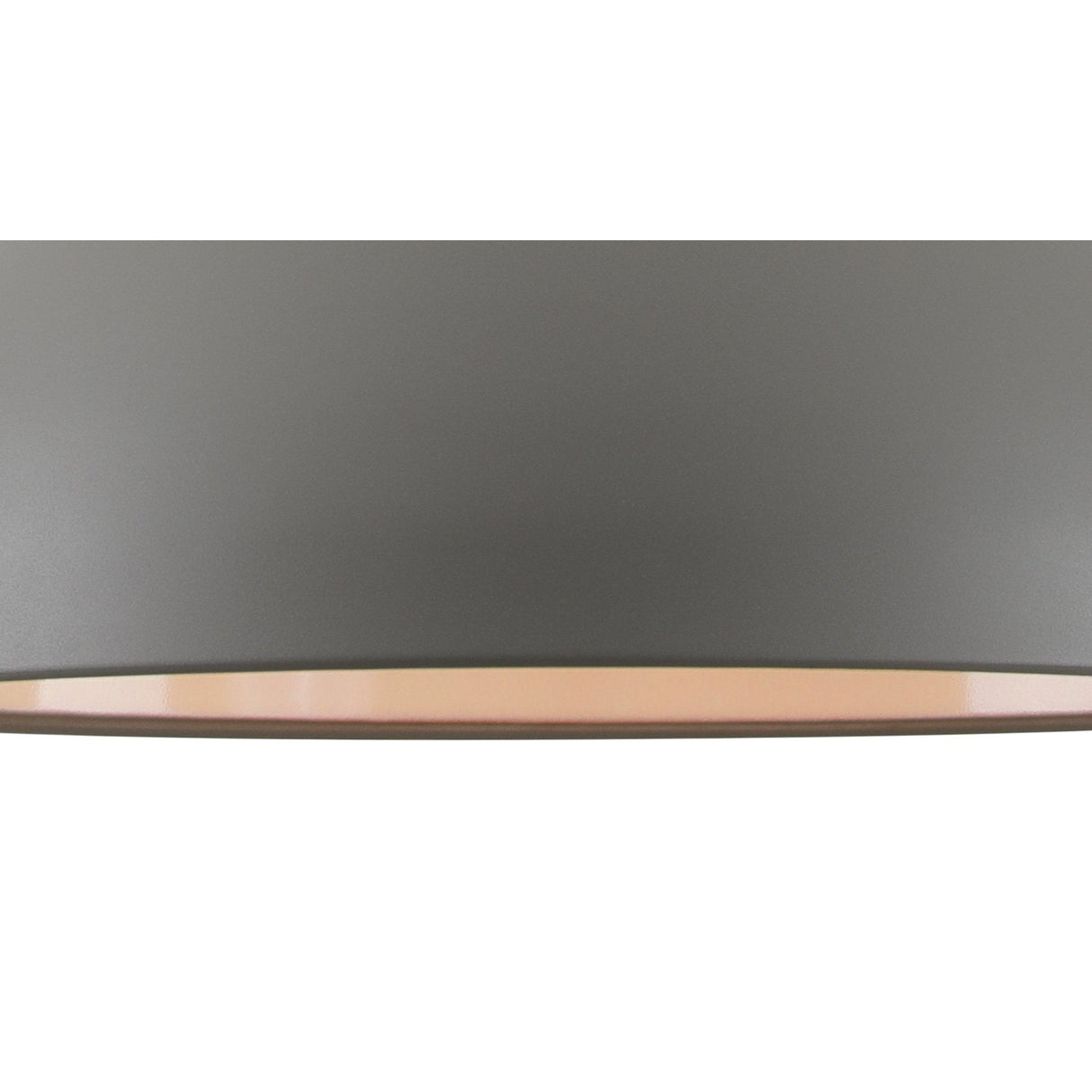 Modern Pendant Light, Sand Grey & Satin Nickel Finish, E27 Socket