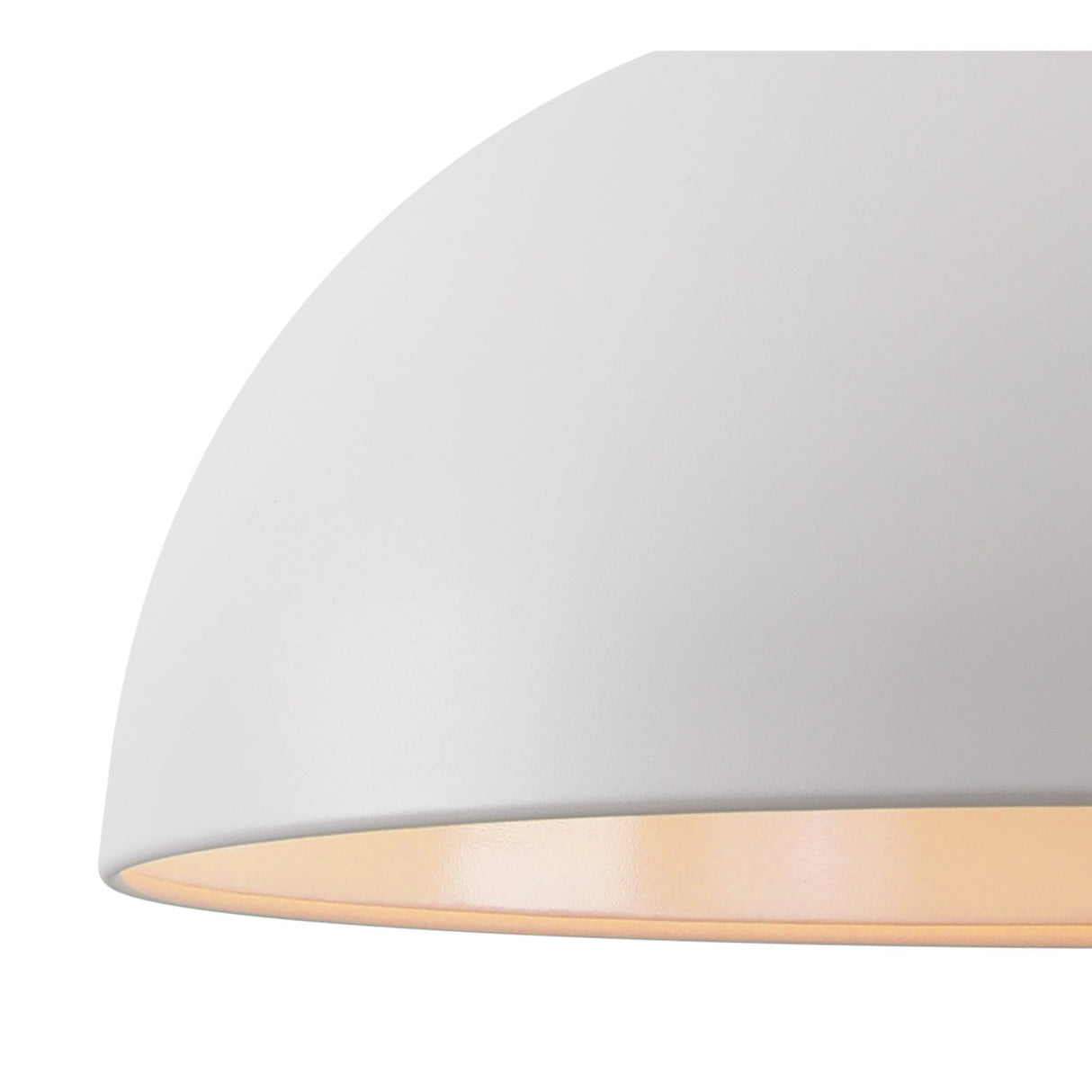Elegant Pendant Light with Sand White and Satin Nickel Finish