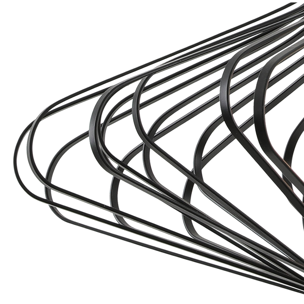 Sleek Matte Black E27 Pendant Light Fixture