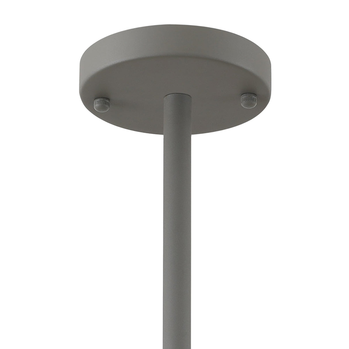 Modern Elegant 5-Light Pendant, E27, Sand Grey/Copper Accent