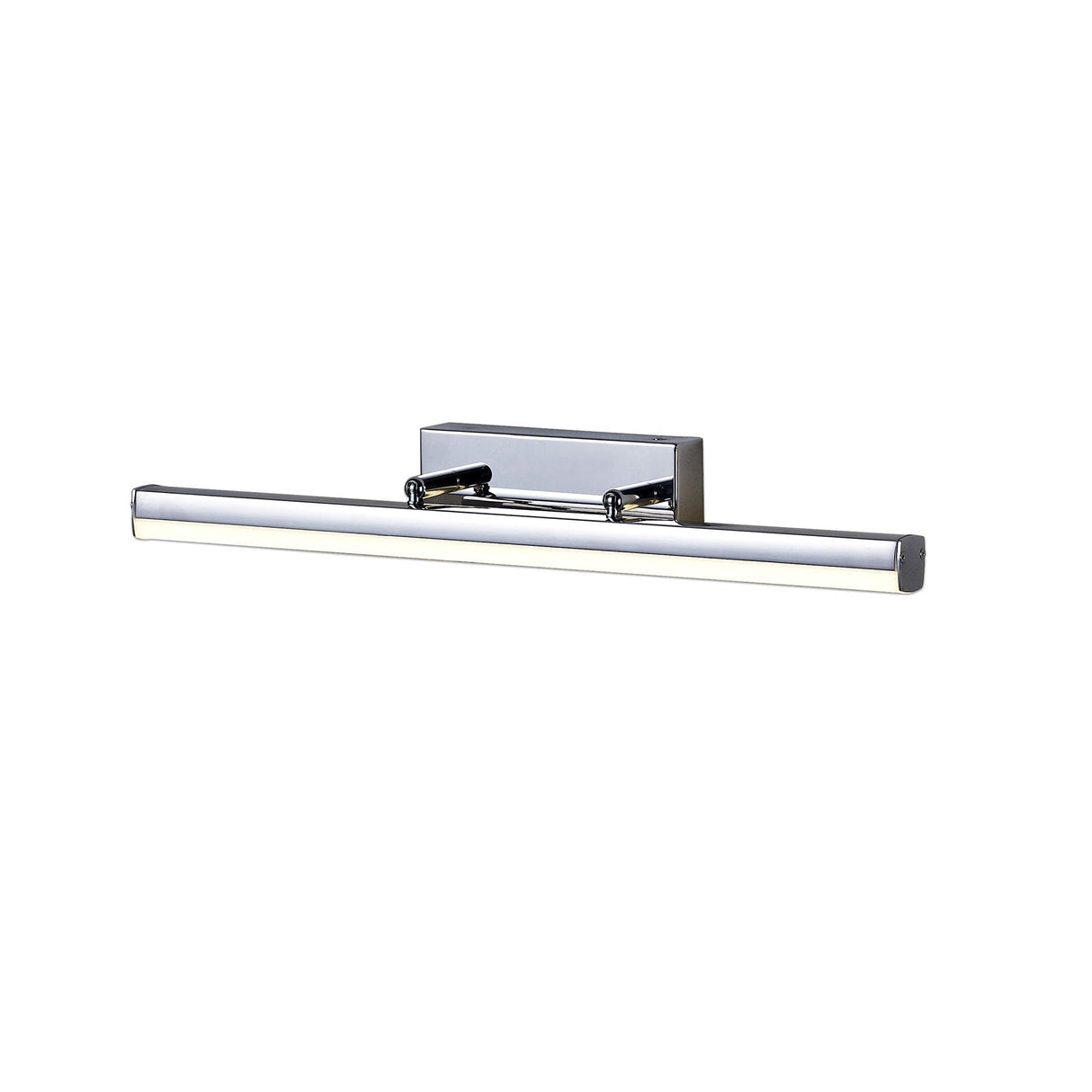 Compact Adjustable Wall Lamp, 6W LED, 4000K, 612lm, IP44, Polished Chrome Finish, 3-Year Warranty