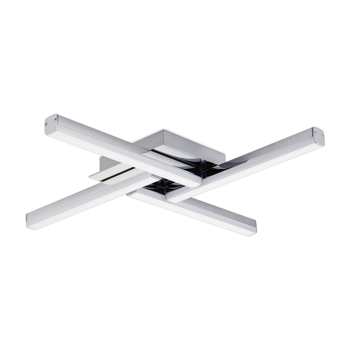 Polished Chrome LED Ceiling Light, 4 x 6W, 4000K, 2210lm, IP44, 3-Year Warranty