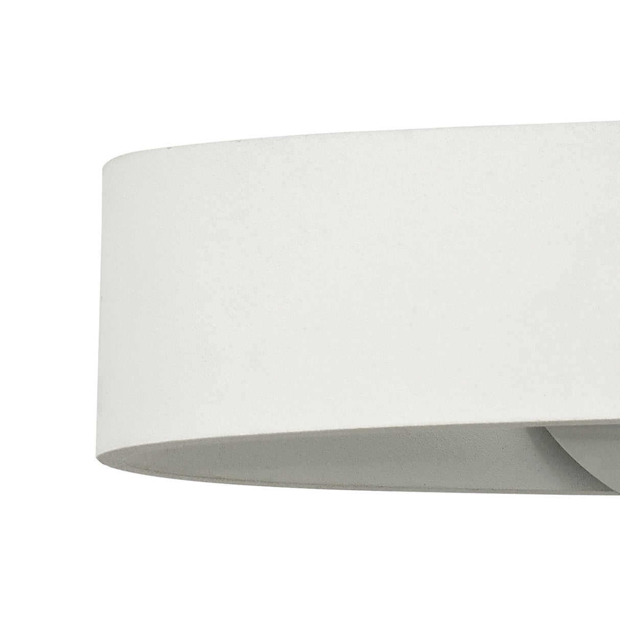 Contemporary Wall Light, 6W LED, 3000K, 480lm, White/Chrome Finish, 3-Year Warranty