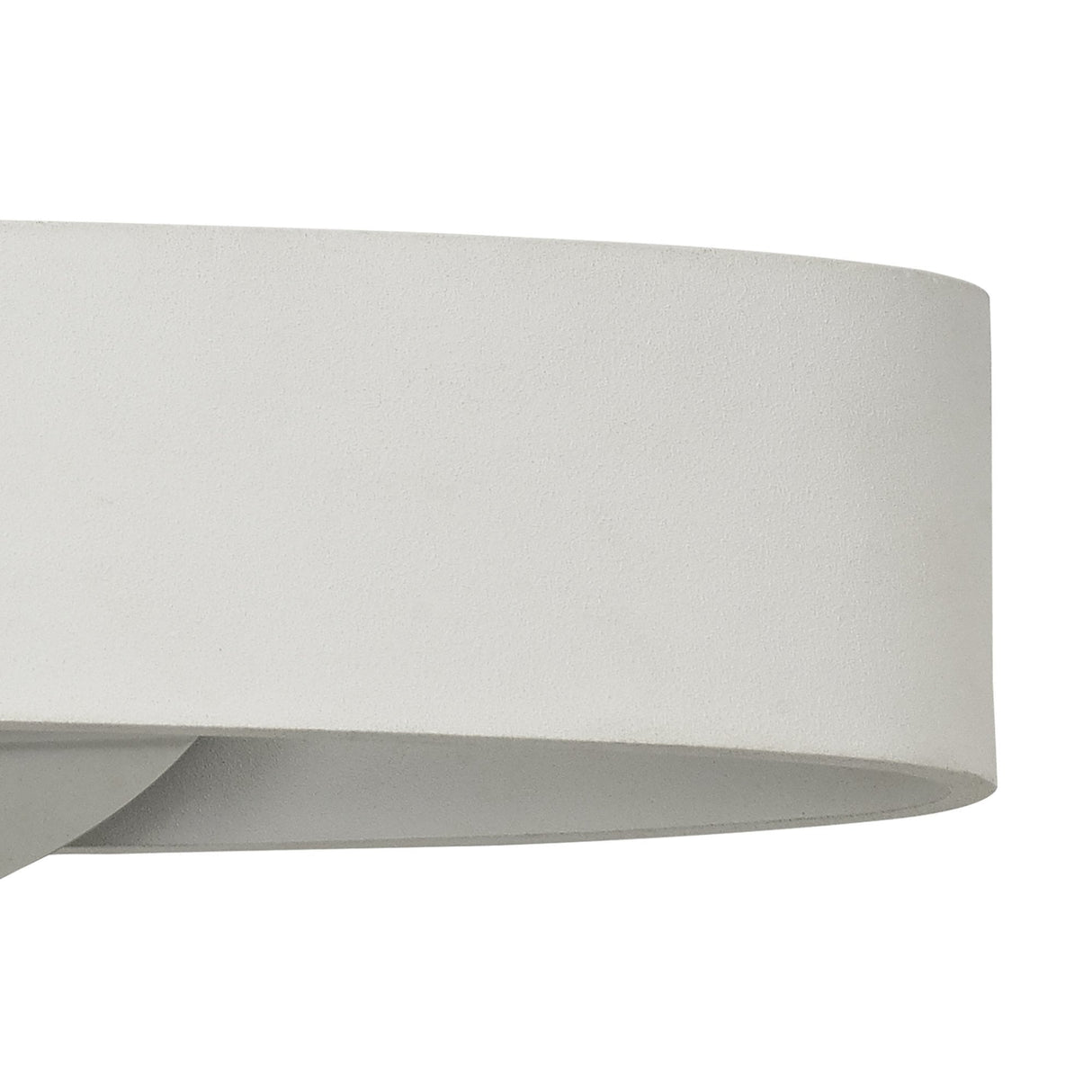 Contemporary Wall Light, 6W LED, 3000K, 480lm, White/Chrome Finish, 3-Year Warranty