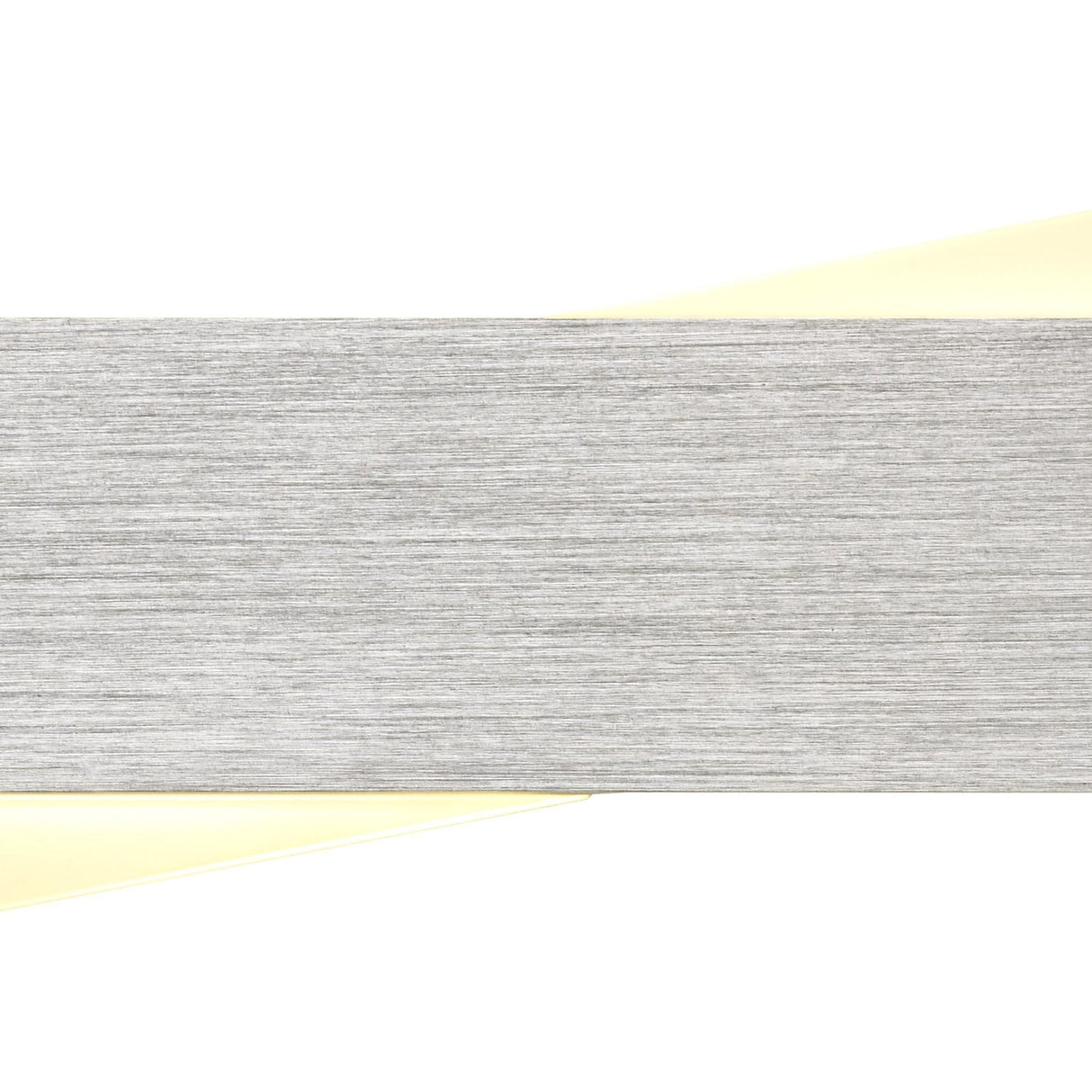 Modern Wall LED Light, 8W, 3000K Warm White, Brushed Aluminium with Frosted White Shade, 640 Lumens, 3-Year Warranty