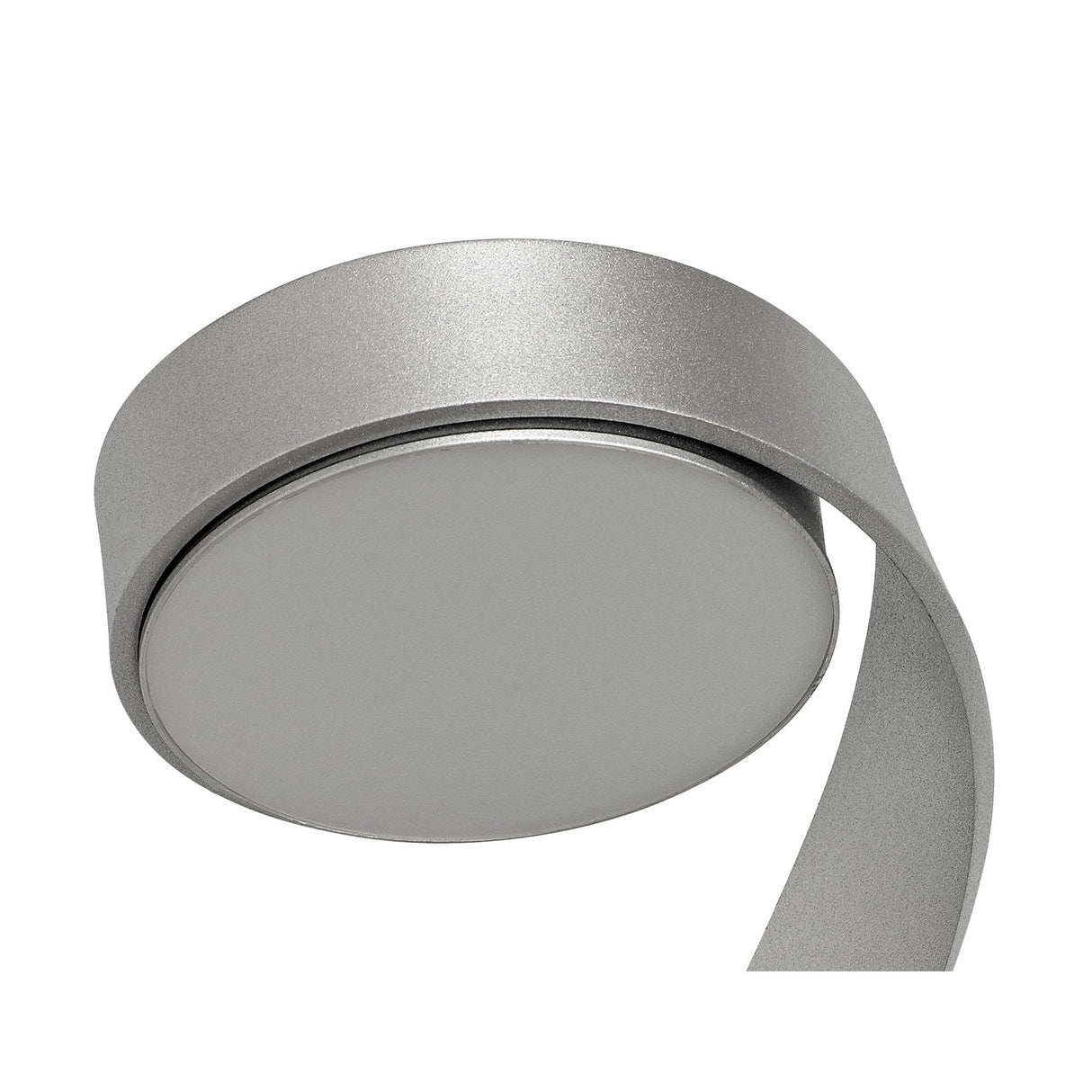 Contemporary Right-Side Wall Lamp with LED, 3000K, 800lm, Silver/Chrome Finish, 3-Year Warranty
