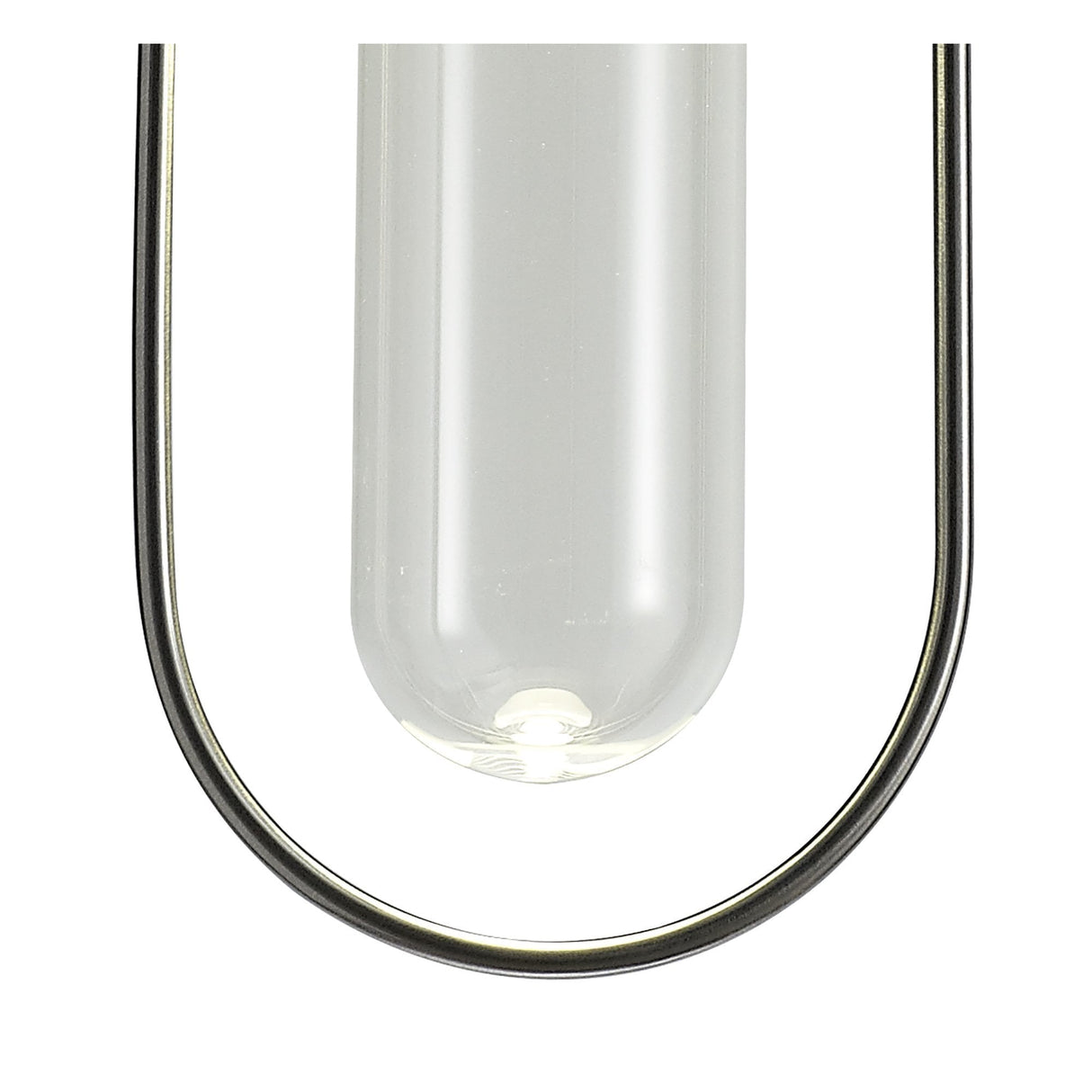 Elegant Satin Nickel LED Pendant Light with Clear Shade - 7W, 4000K, 790lm, 3-Year Warranty