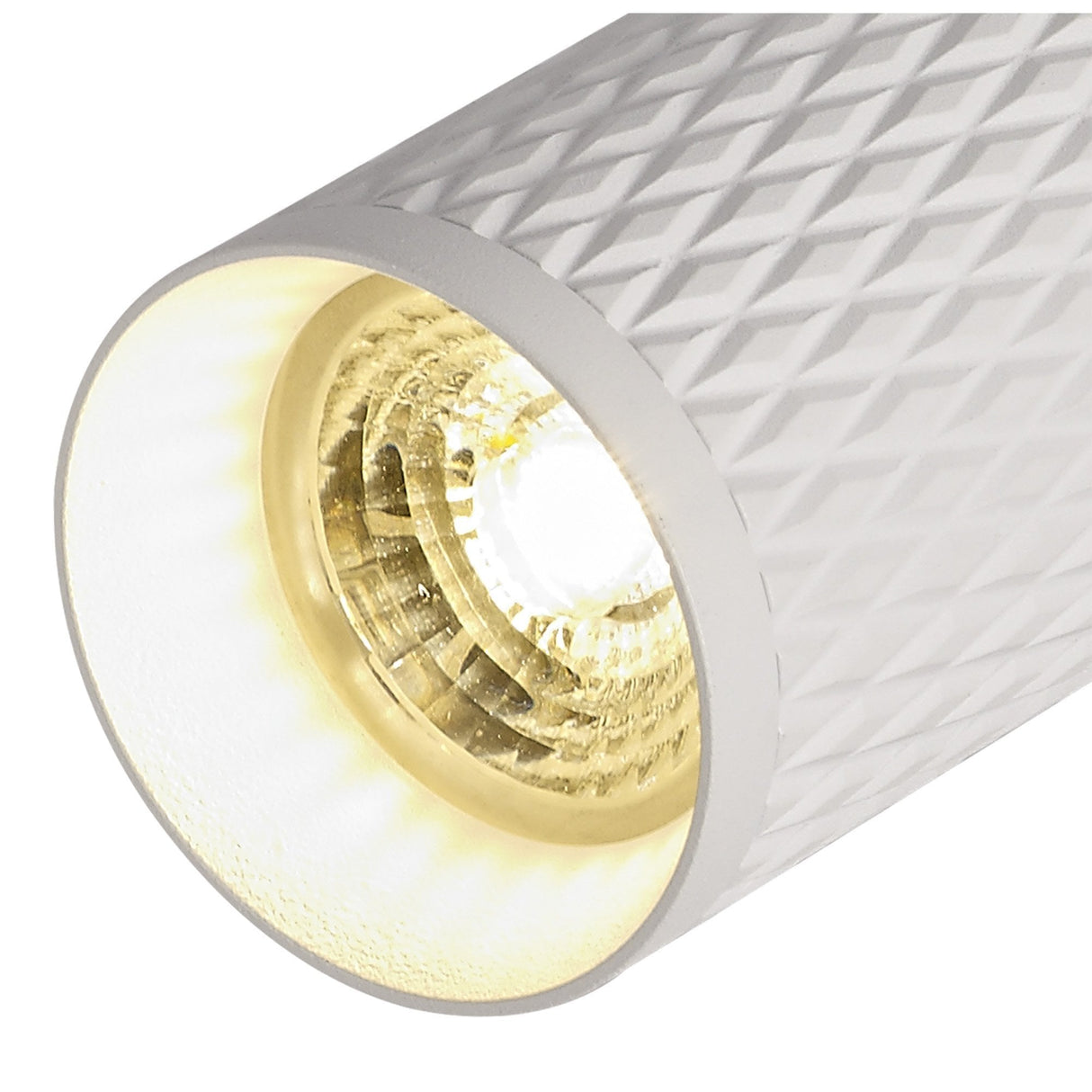 Modern Sand White Surface Mounted Spotlight - GU10 Compatible