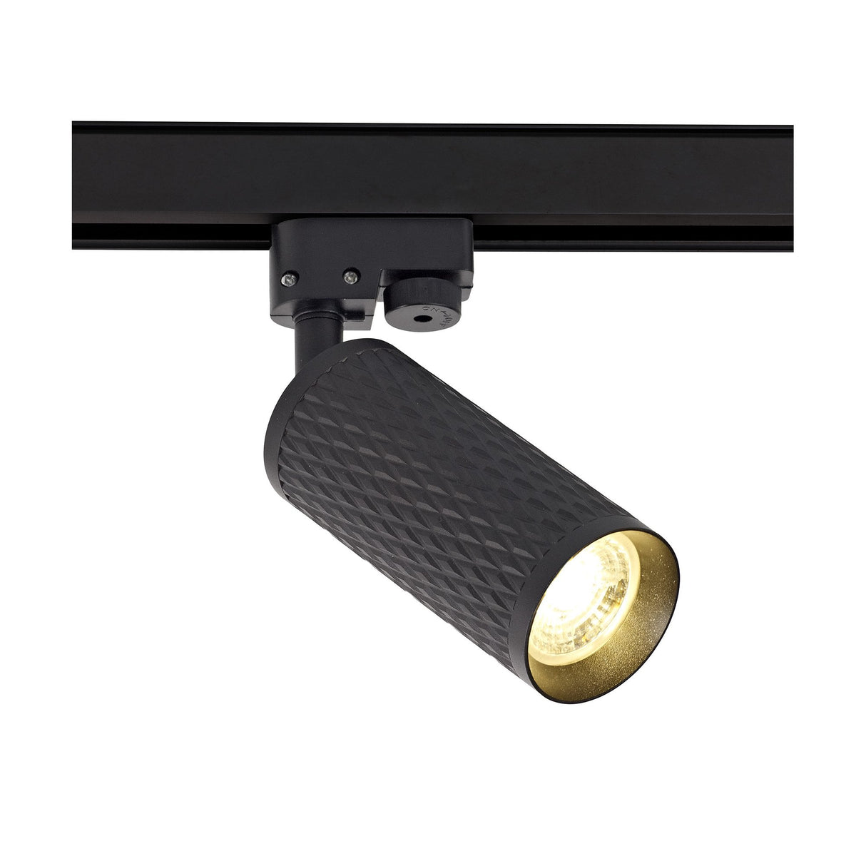 Modern Sand Black Track Spot Light - GU10 Compatible