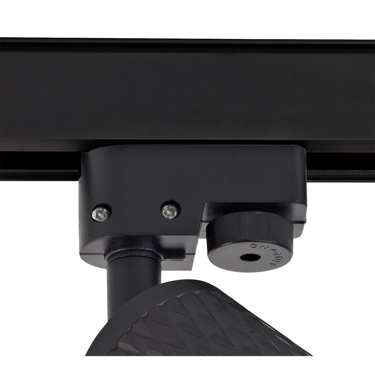 Modern Sand Black Track Spot Light - GU10 Compatible