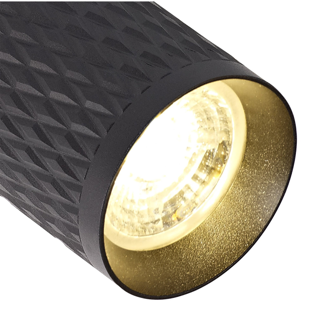 Modern Sand Black Track Spot Light - GU10 Compatible
