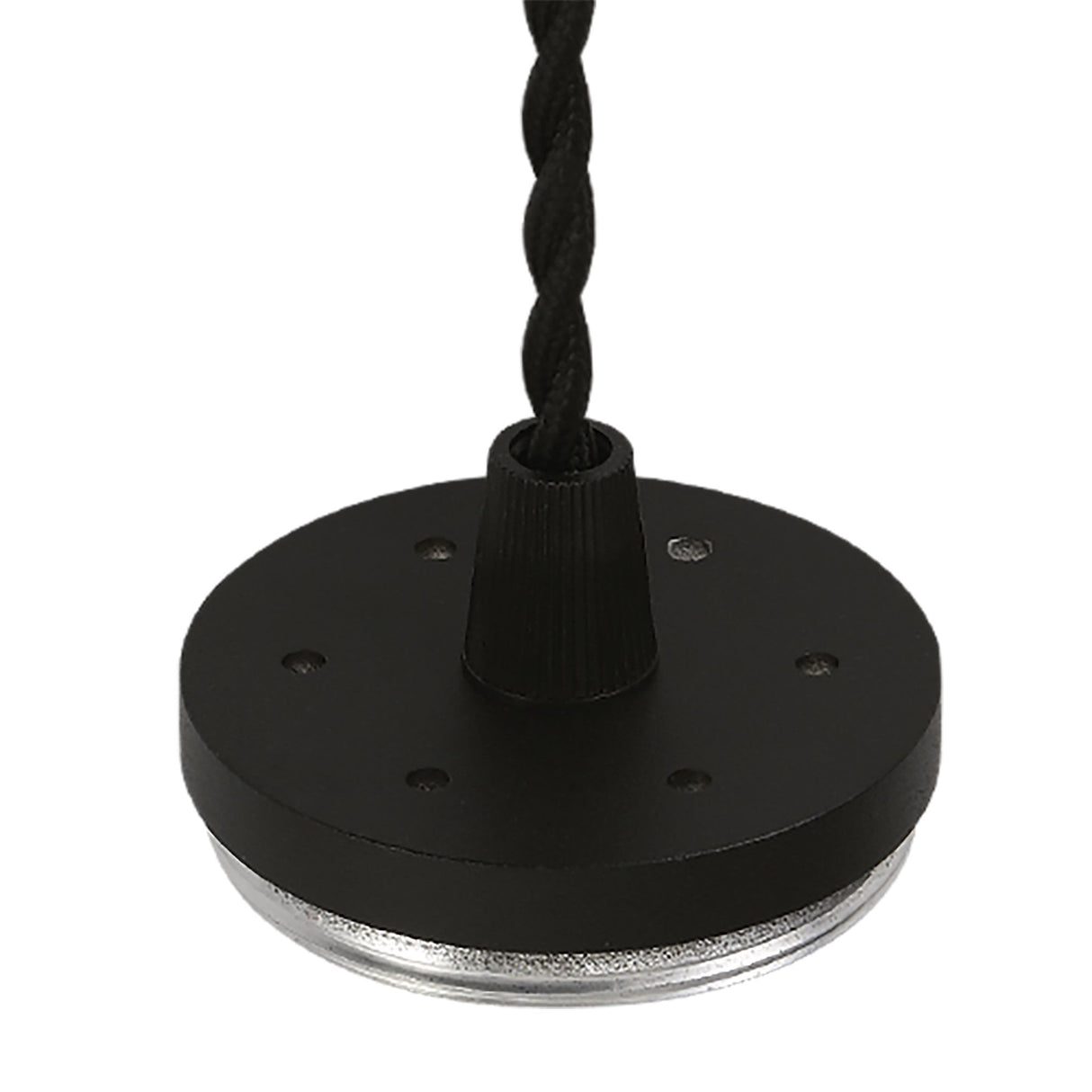 Sleek Sand Black Pendant Light Kit 2M with GU10 Holder