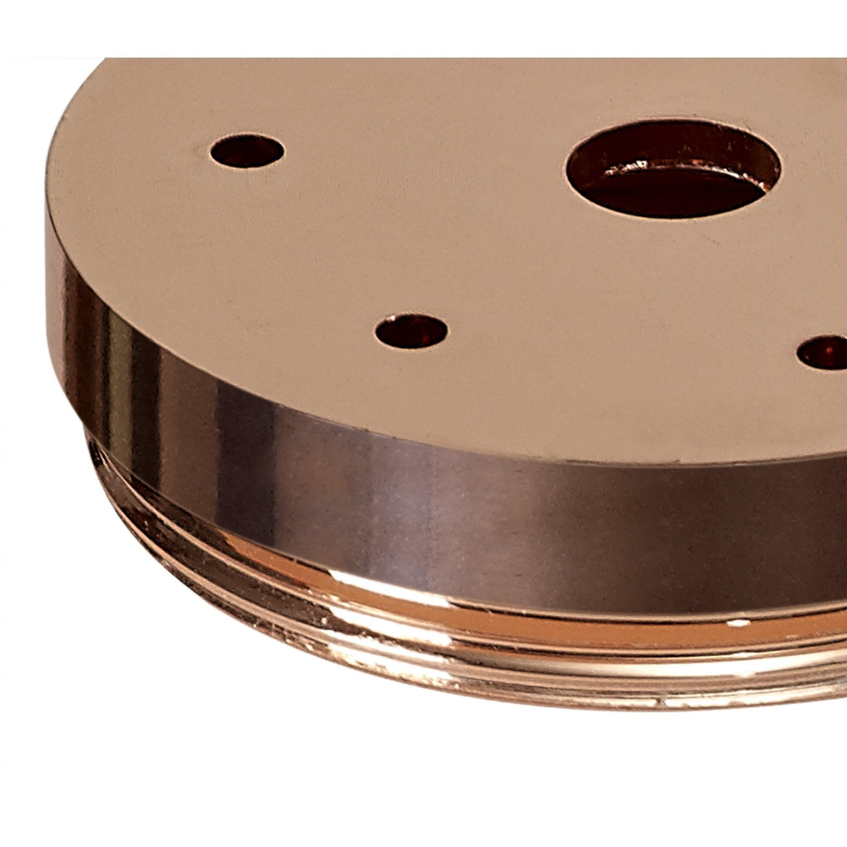 Elegant Rose Gold Dual Ring Accessory Pack - 2cm Face & 1cm Back Rings