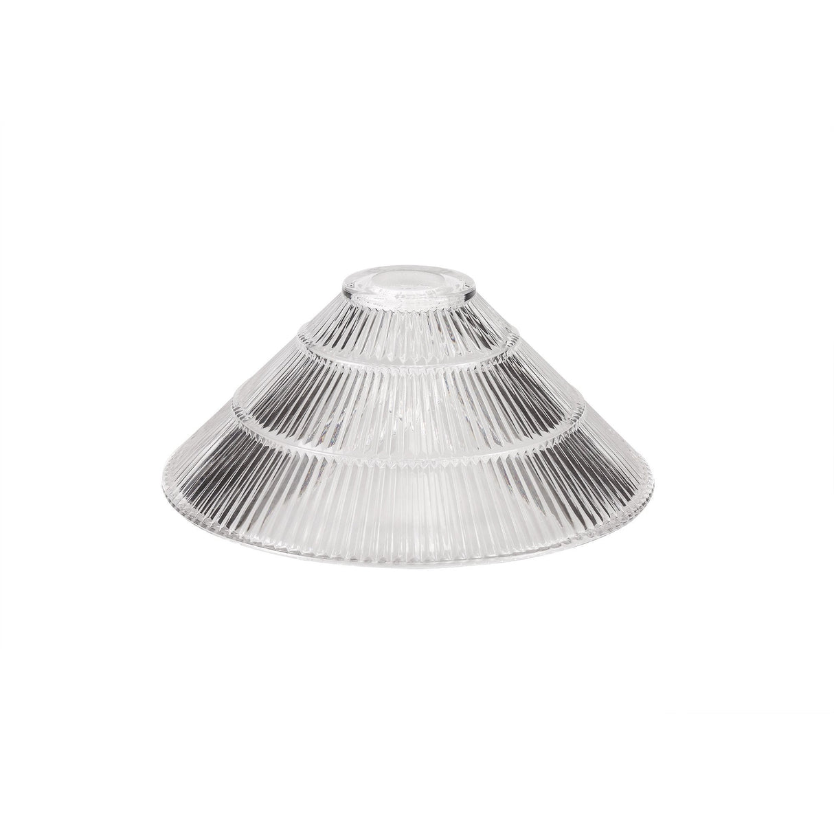 Elegant 30cm Clear Glass Pendant Lampshade