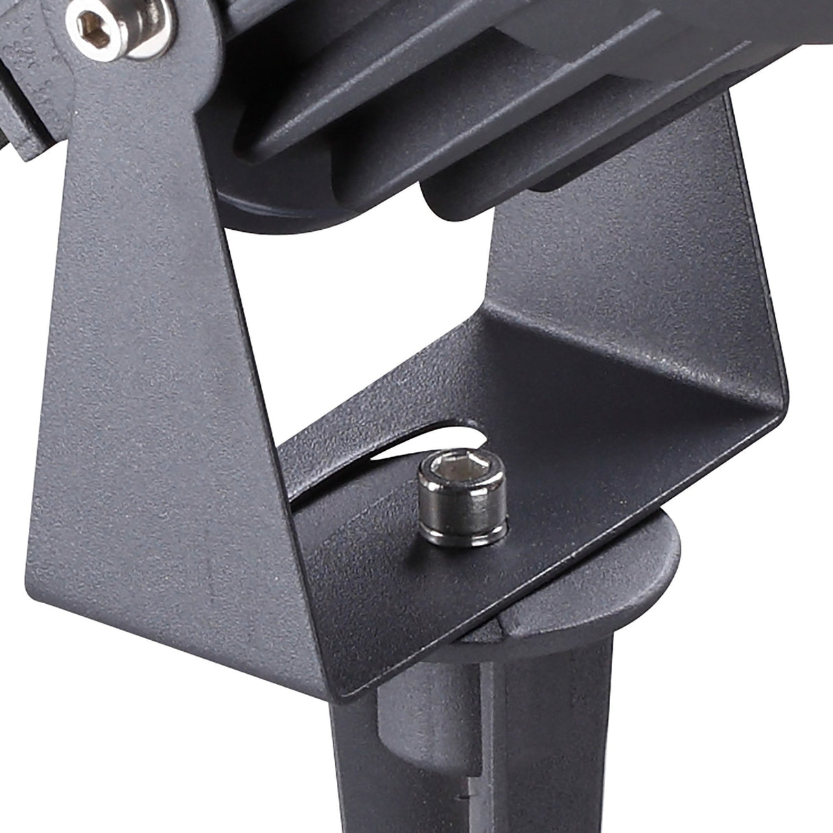 Outdoor LED Spike Light, 15W COB, 3000K Warm White, 1050lm, IP65, Grey/Black, 3-Year Warranty