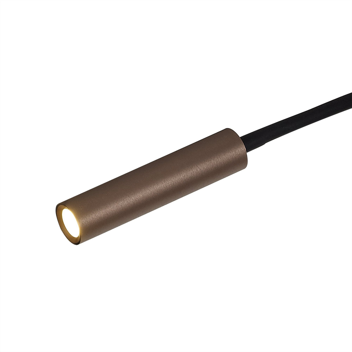 Modern Black and Copper Adjustable 3-Arm LED Ceiling Light with Dimmable Warm Glow