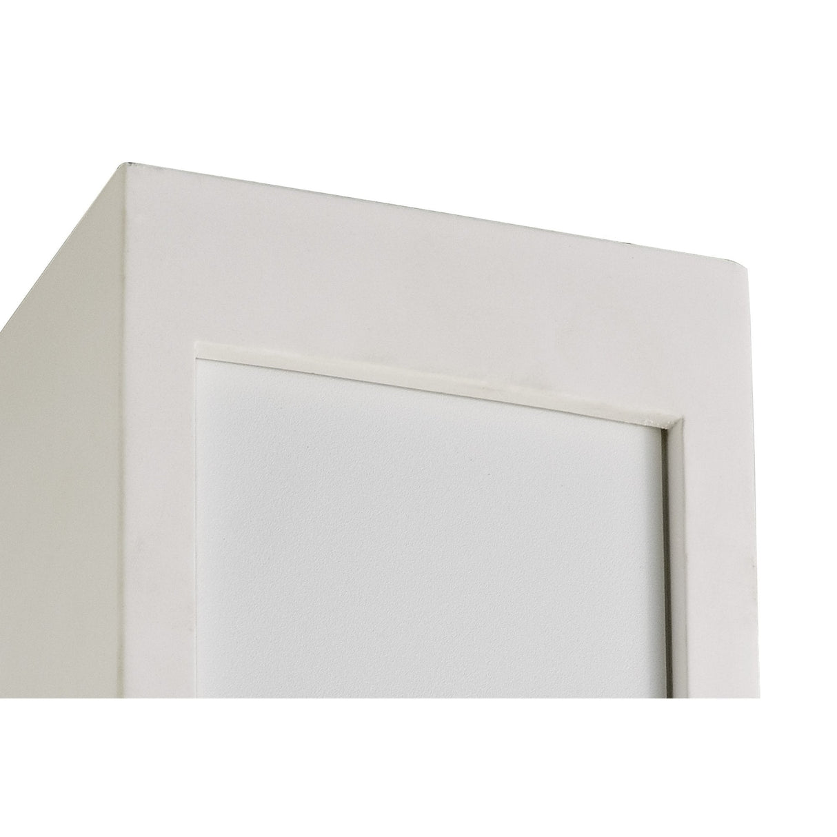 Contemporary 1-Light Ceiling Spotlight in Paintable White Gypsum
