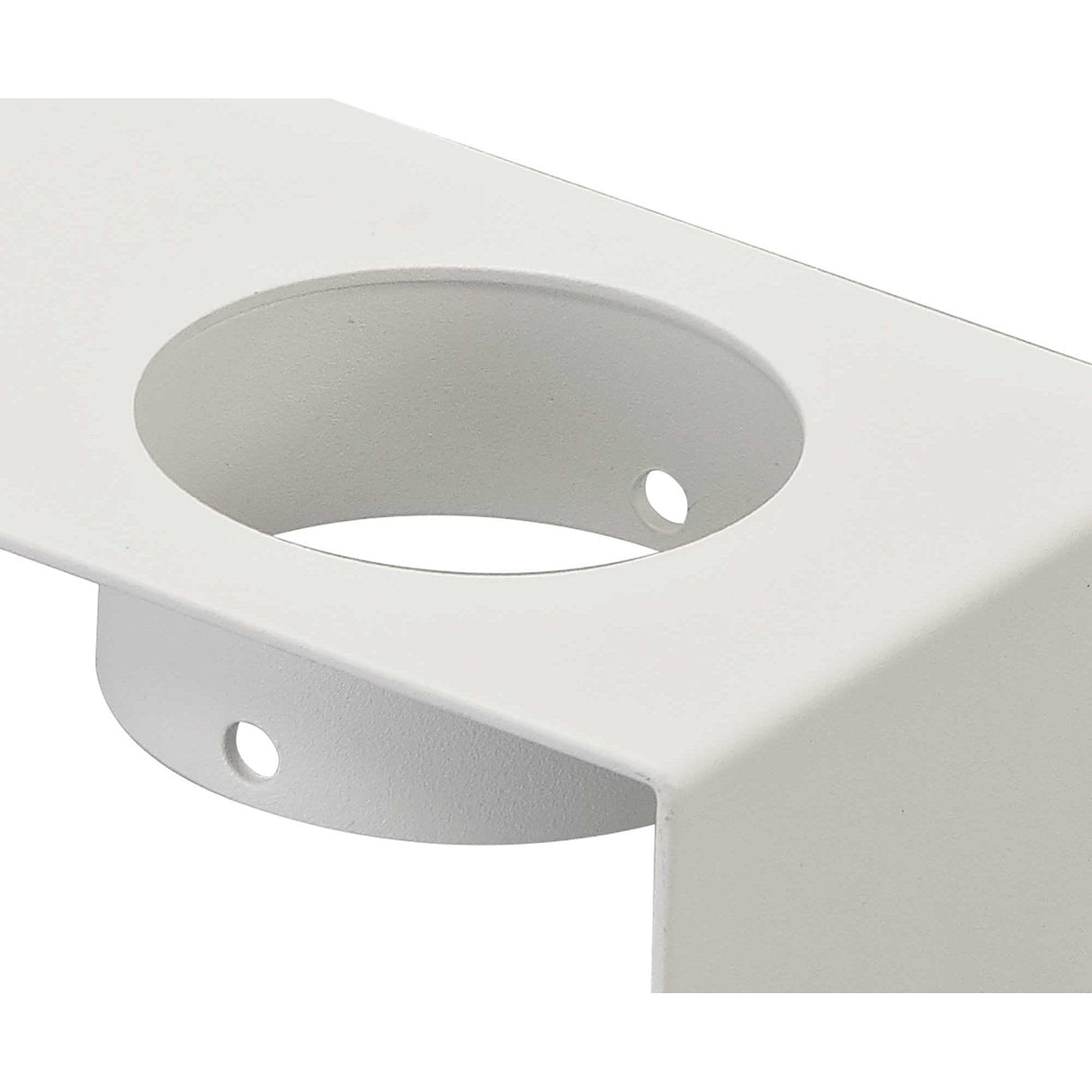 Dual Light Ceiling Fixture - Paintable White Gypsum with Matte Finish Cover