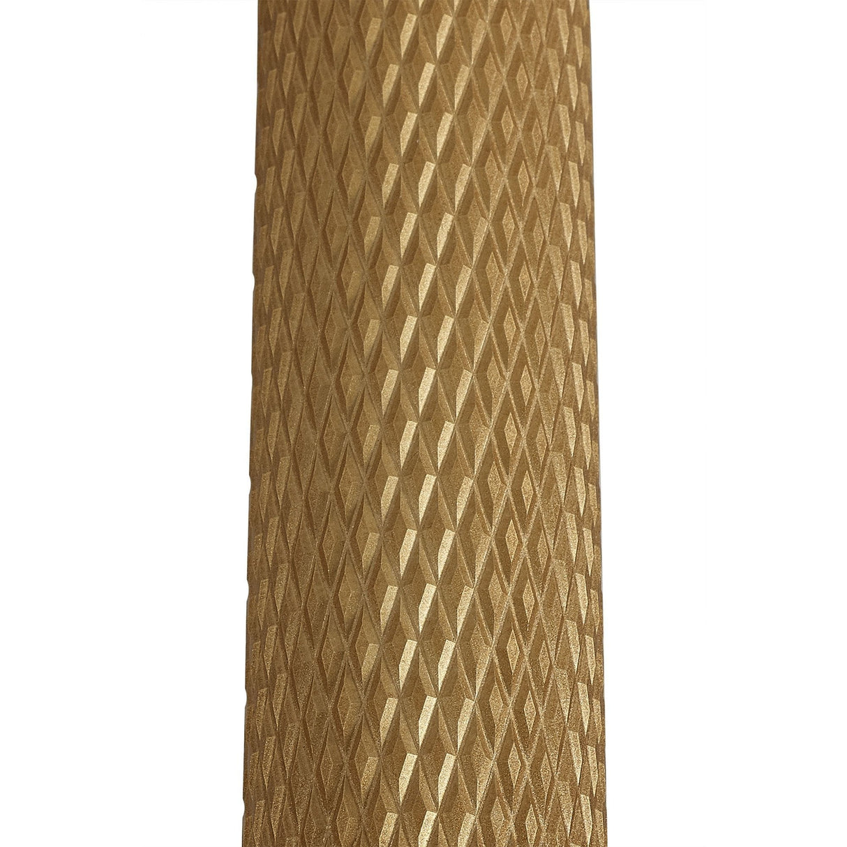 Elegant Champagne Gold Ceiling Spotlight with Acrylic Ring, 20cm, GU10 Compatible