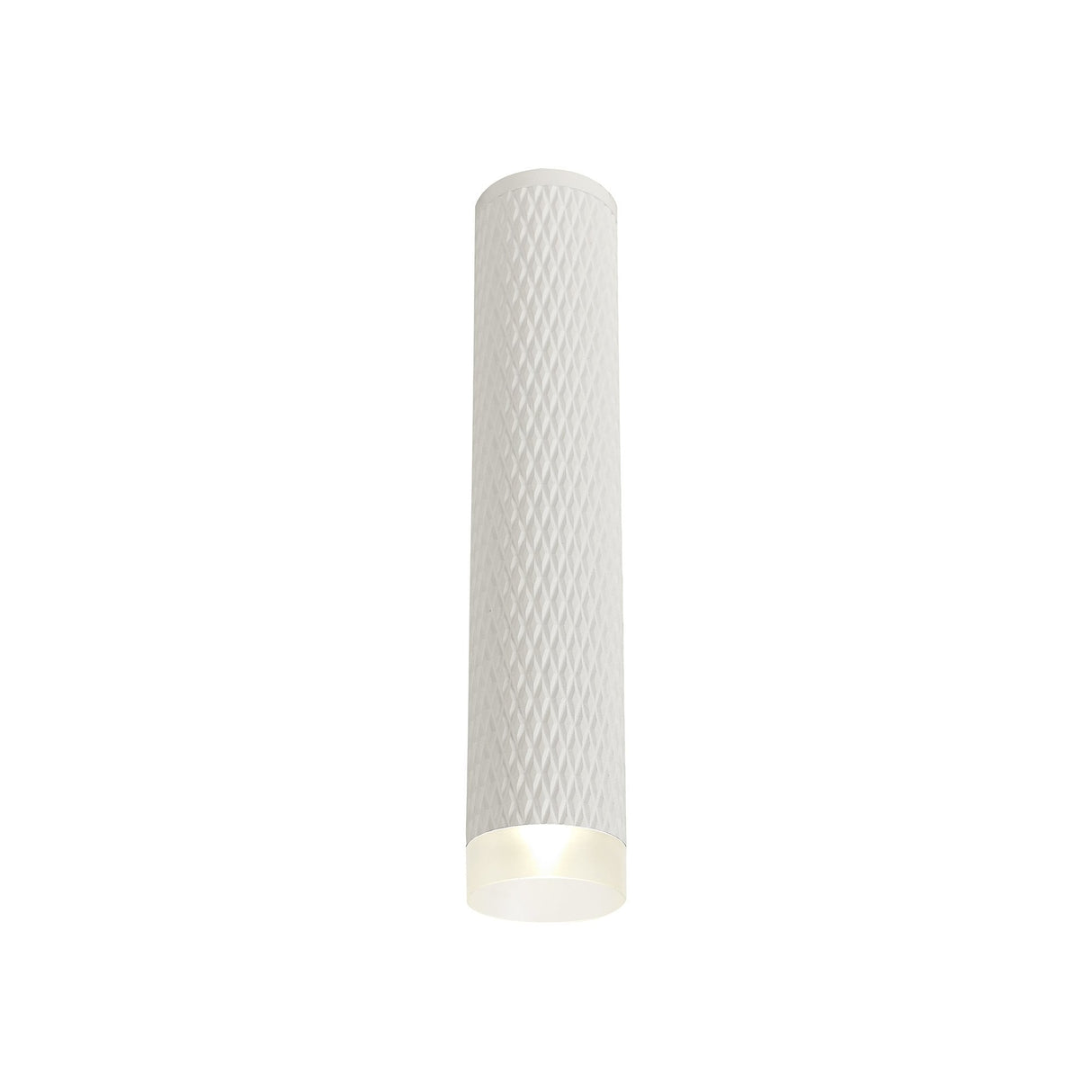 Modern 30cm Sand White Ceiling Light with Acrylic Ring