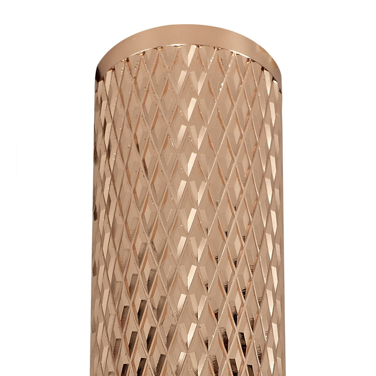 Elegant 30cm Rose Gold and Acrylic Ceiling Spotlight Fixture