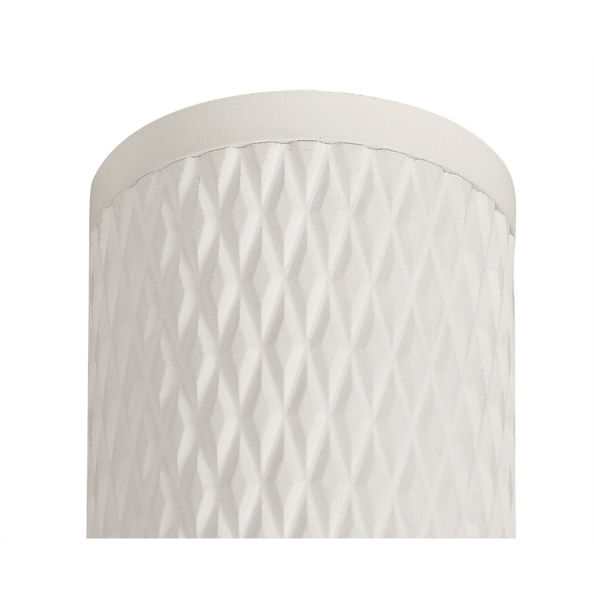 Sleek Modern Pendant Light with Sand White Finish and Acrylic Accents