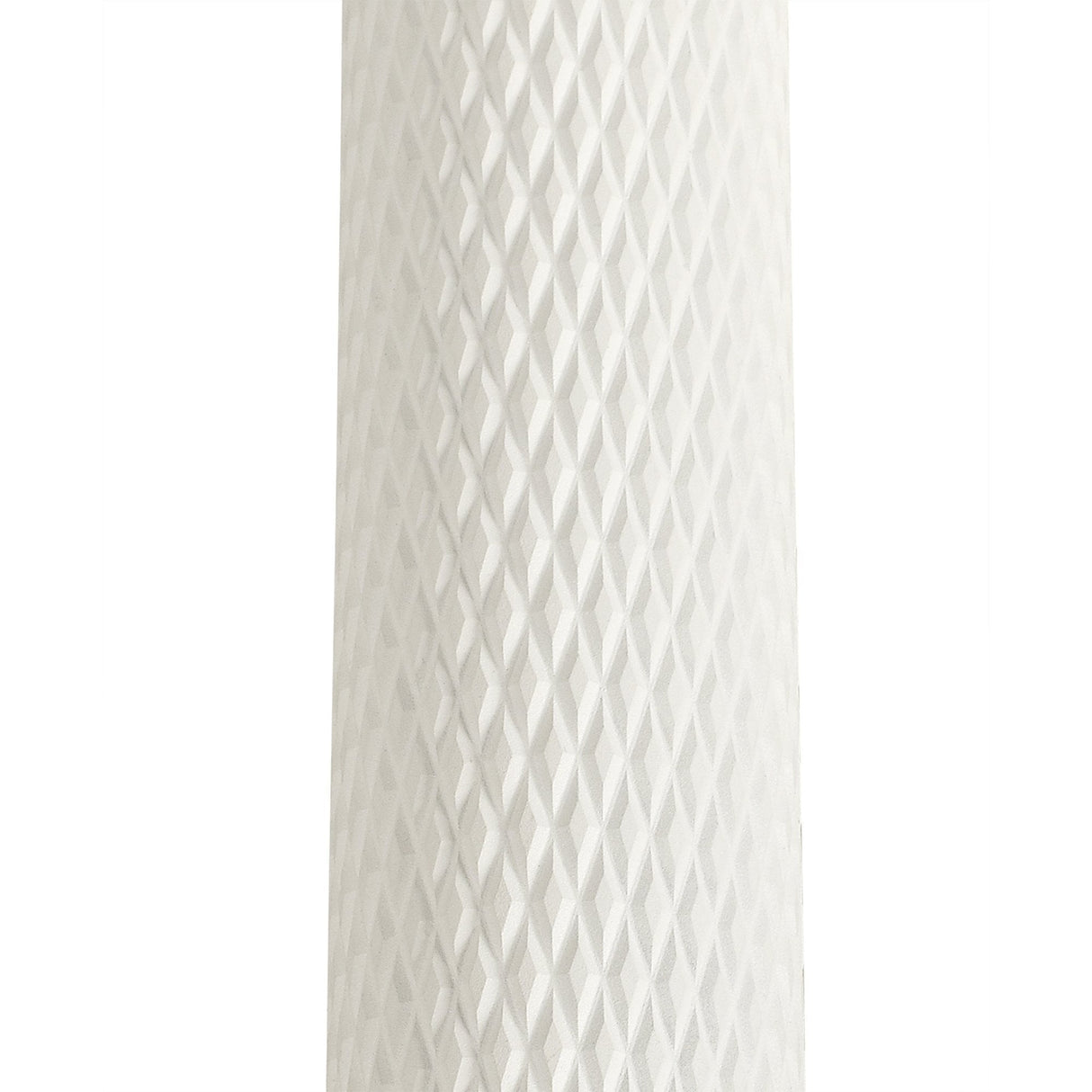 Elegant Sand White Pendant Light with Acrylic Accent, 30cm, GU10